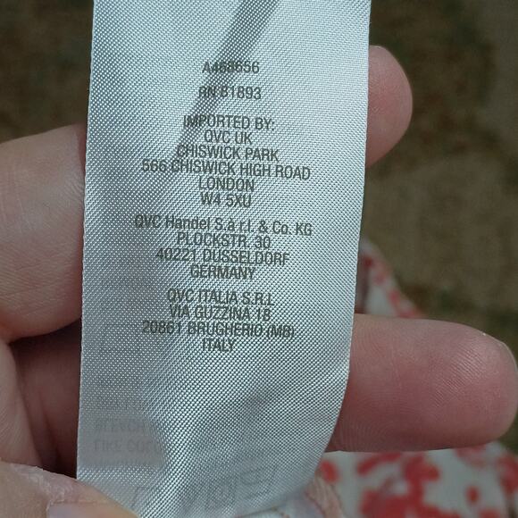 Susan Graver Women 3x Liquid Knit Tie Keyhole Neck Long Sleeve Lightweight Top - Picture 6 of 6